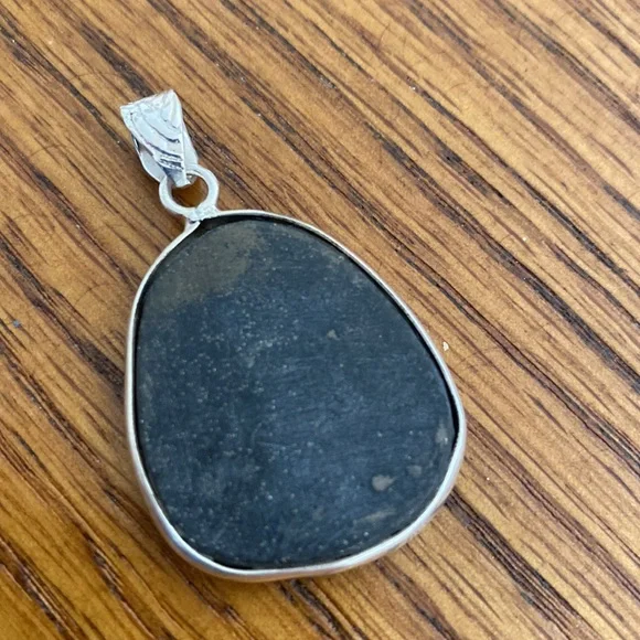 Abalone Shell Sterling silver pendant - Picture 2 of 3